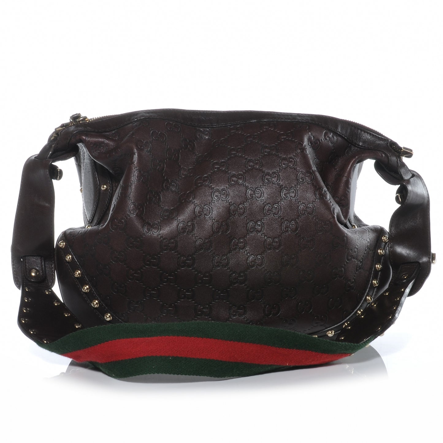Guccissima Pelham Shoulder Bag Brown