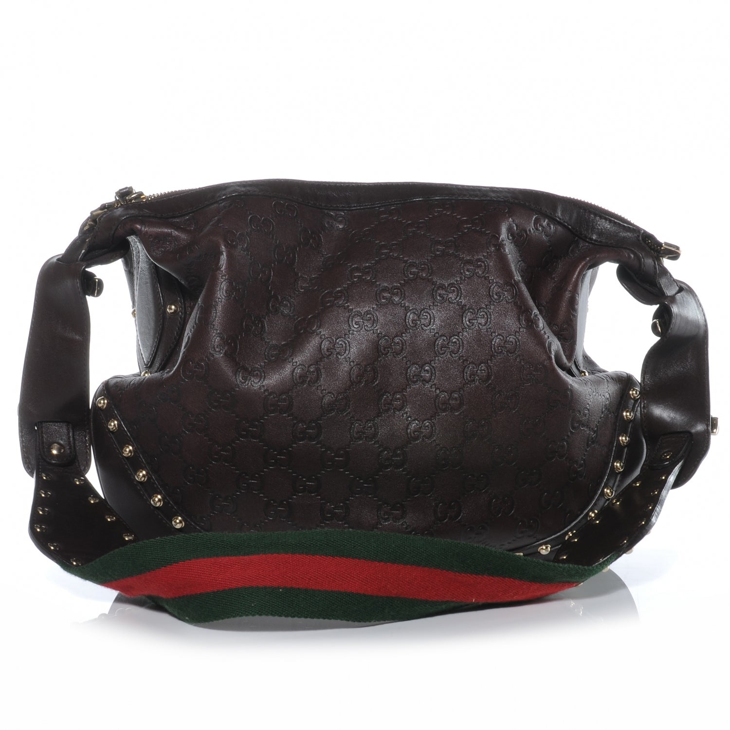 Gucci Guccissima Pelham Shoulder Bag Brown 1 of 7