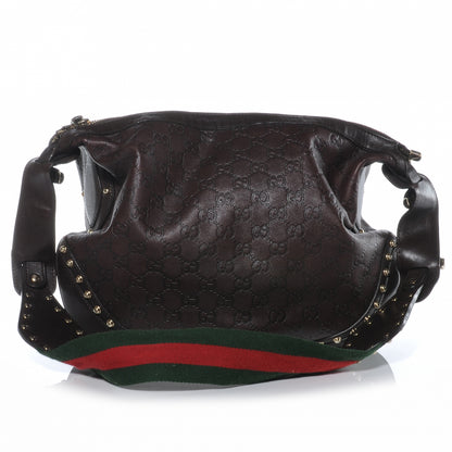 Gucci Guccissima Pelham Shoulder Bag Brown 1 of 7