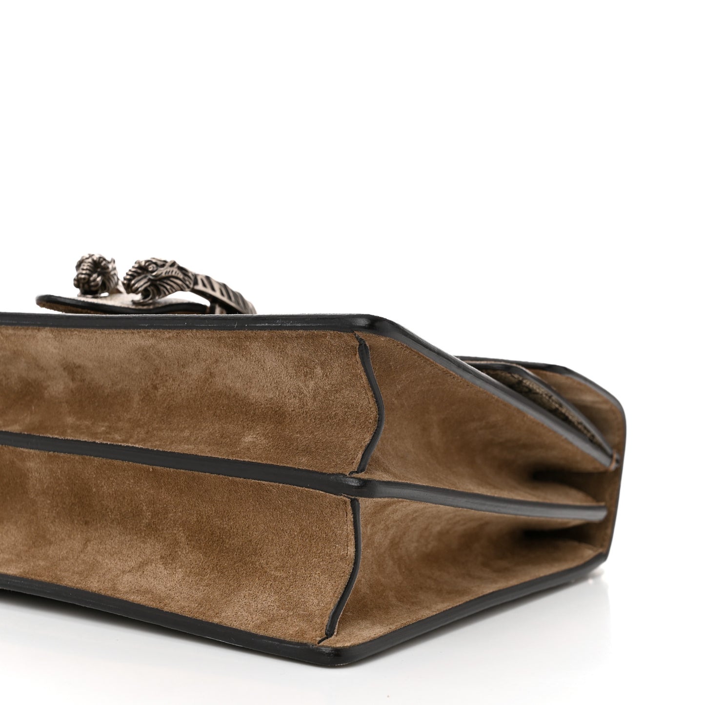 GG Supreme Monogram Medium Dionysus Shoulder Bag Taupe