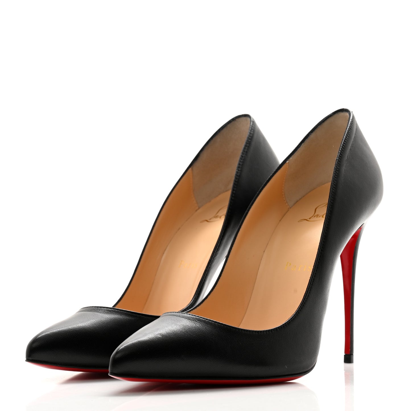 Shiny Nappa Pigalle Follies 100 Pumps 39.5 Black
