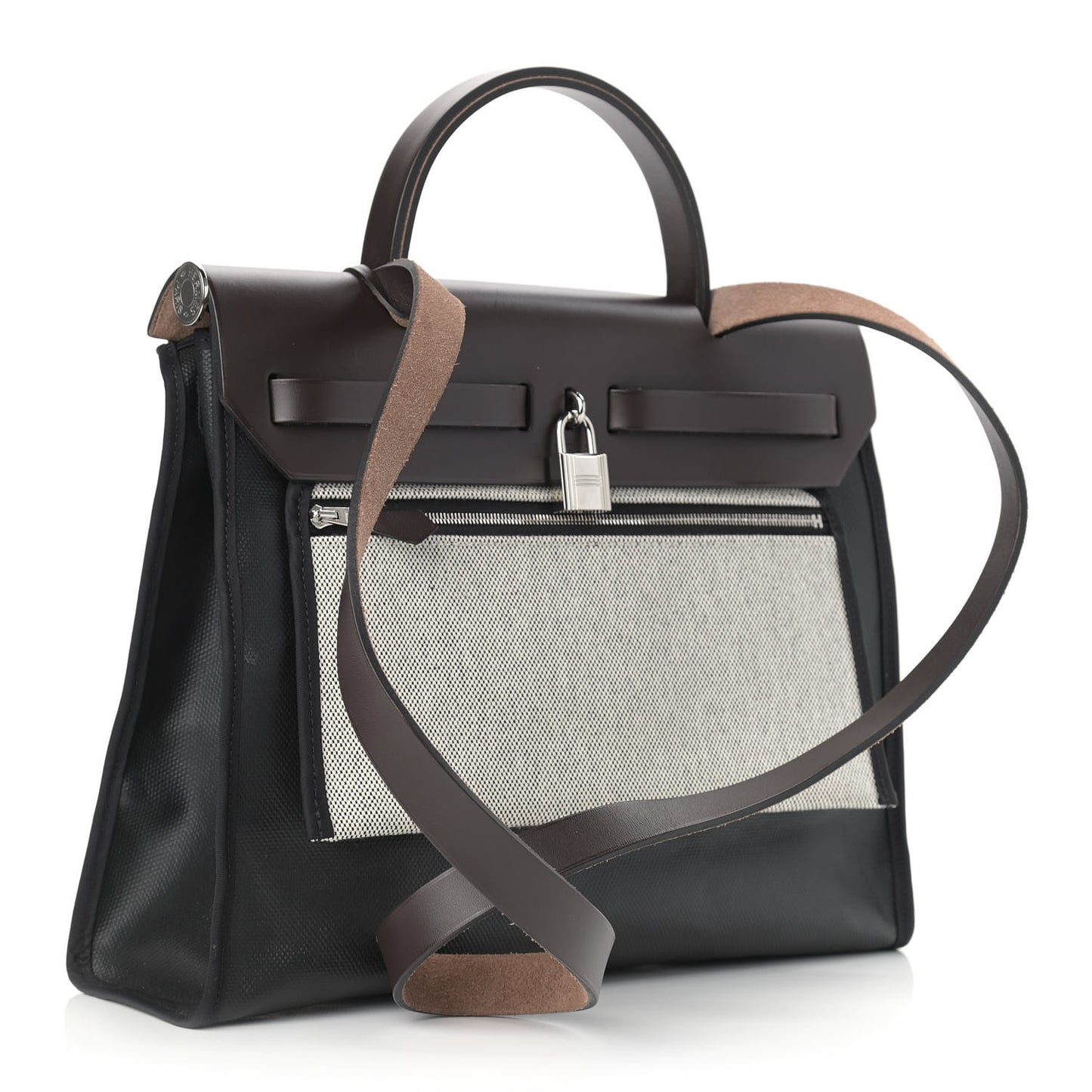 Toile H Berline Vache Hunter Herbag Zip PM 31 Black Ebene