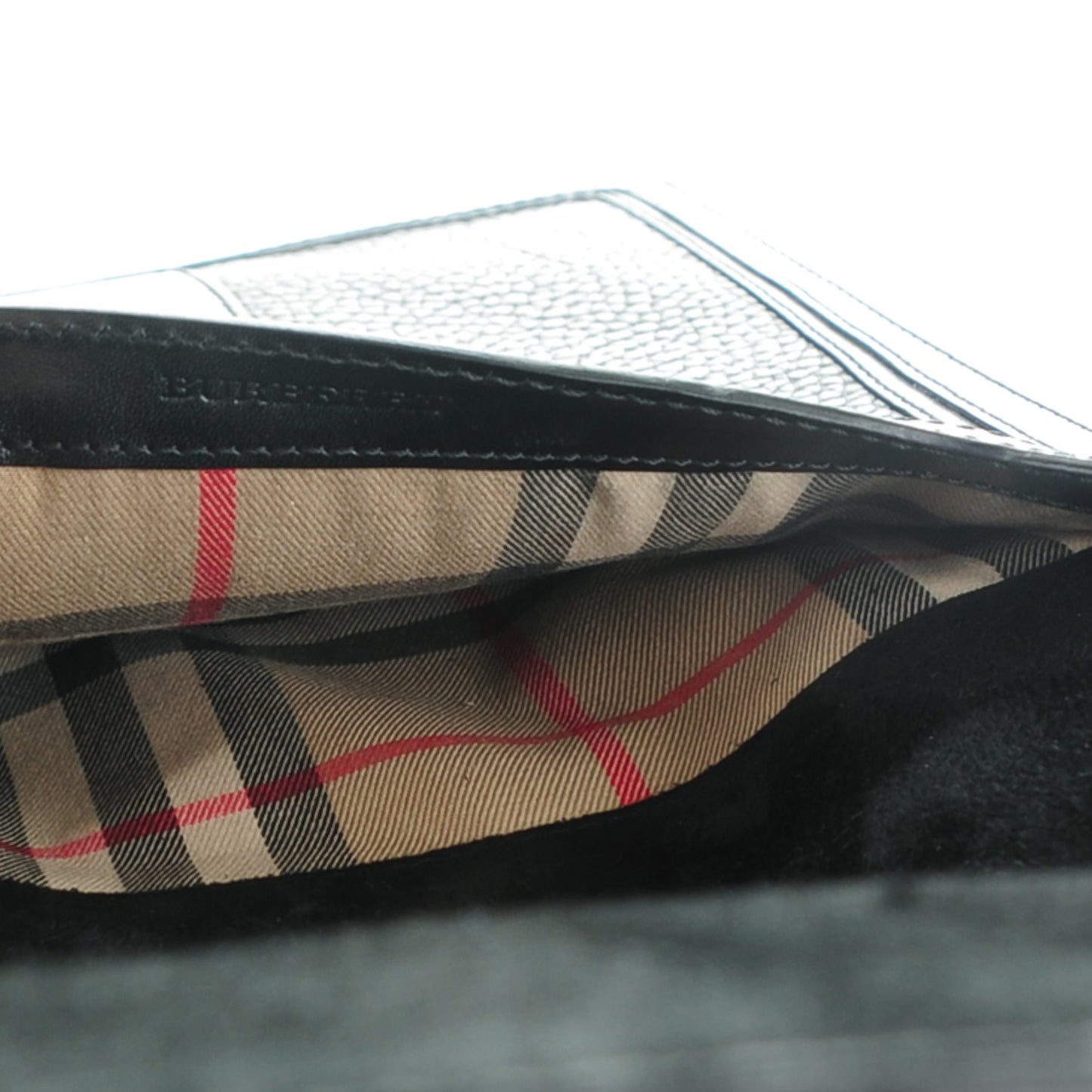 Grained Calfskin Tablet iPad Sleeve Black