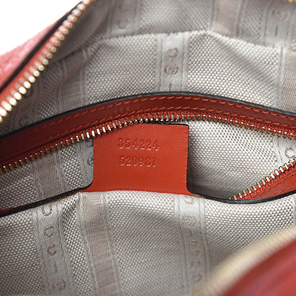 Gucci Calfskin Diamante Small Top Handle Bag Red 7 of 12