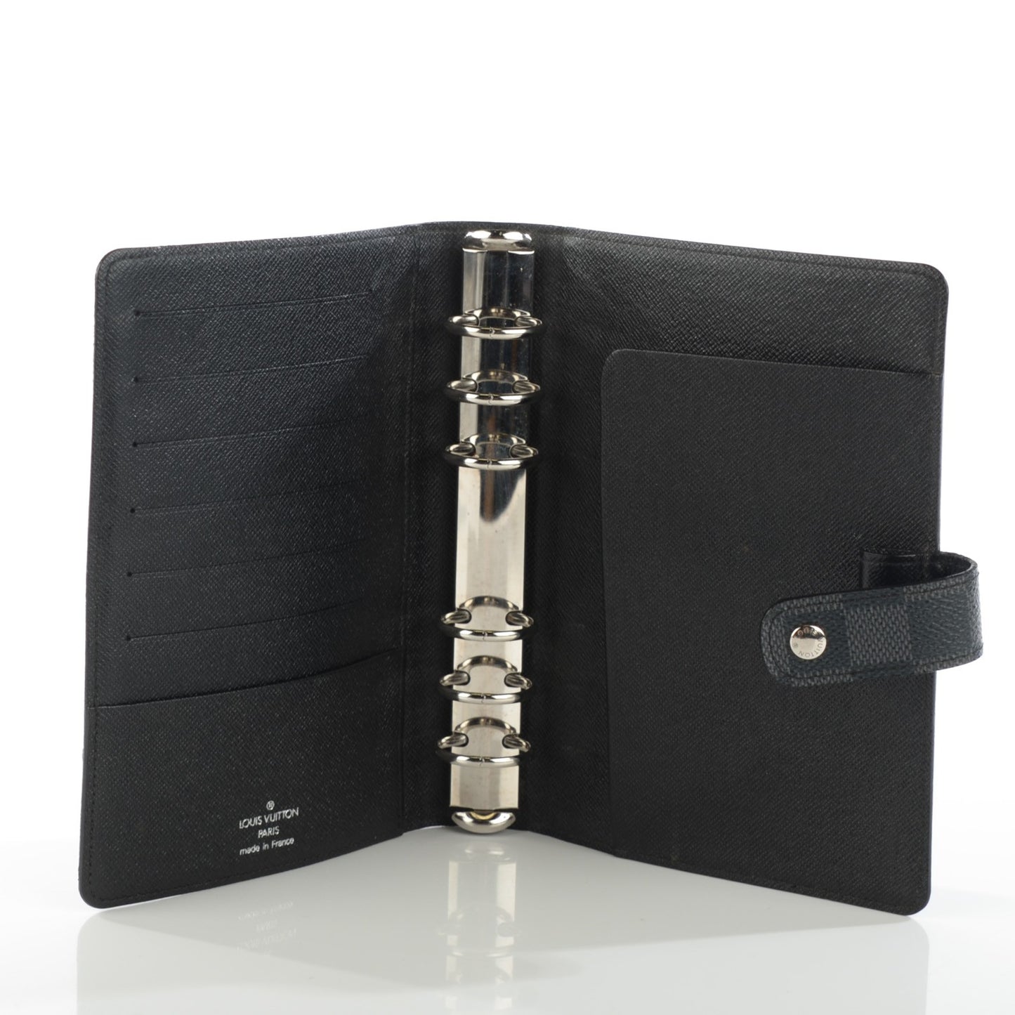 Damier Graphite Medium Ring Agenda Cover
