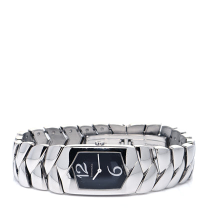 Tiffany Stainless Steel 21mm Tesoro Quartz Watch Black 2 of 5