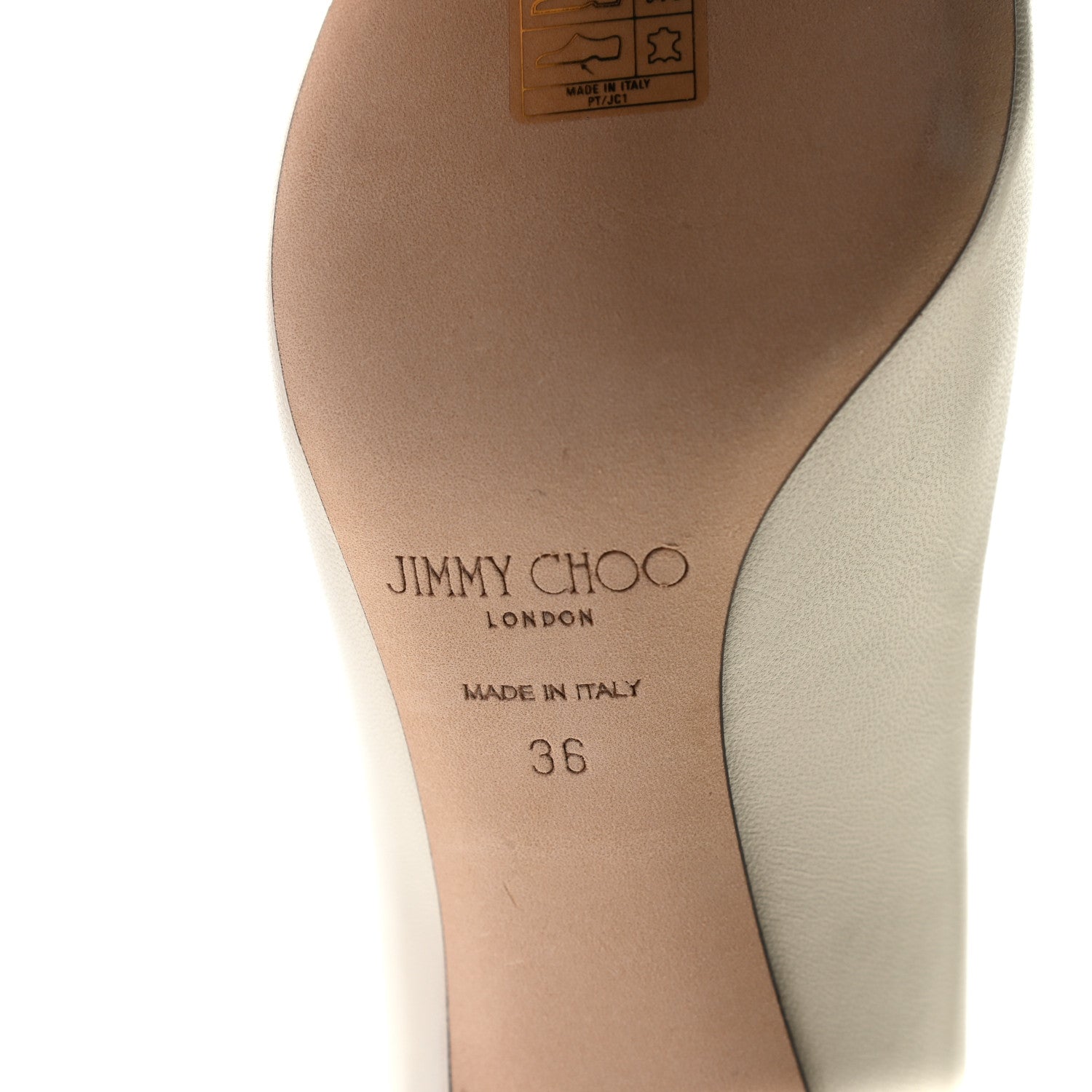 Jimmy Choo Kid Pointy Toe Romy 100 Pumps 36 Chalk 12 of 12