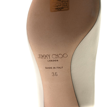 Jimmy Choo Kid Pointy Toe Romy 100 Pumps 36 Chalk 12 of 12