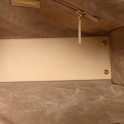 Chanel Calfskin Archetype Small Shopping Tote Beige 5 of 10