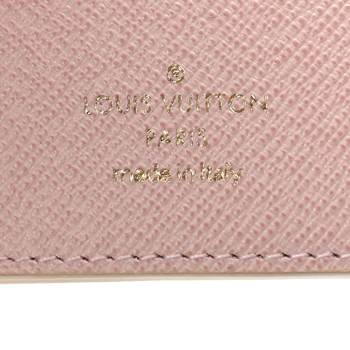 Damier Azur Victorine Wallet Rose Ballerine