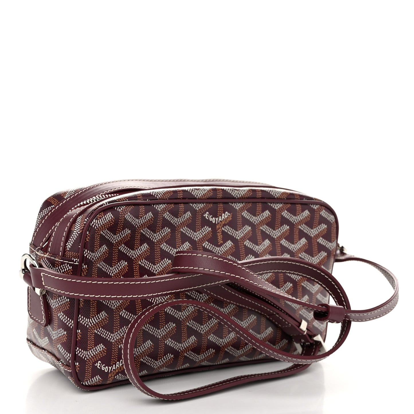 Goyardine Sac Cap Vert Burgundy