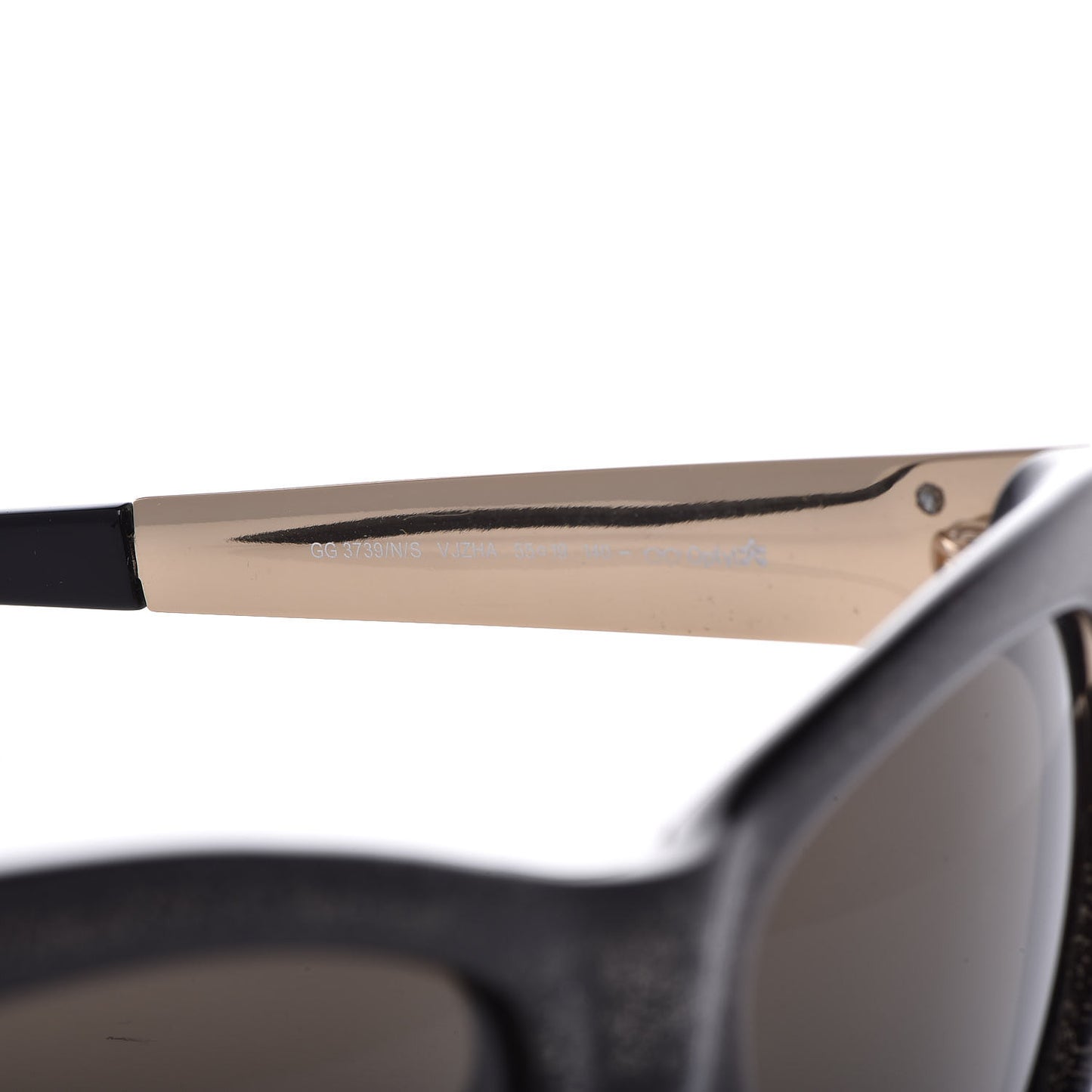 Glitter Cat Eye Sunglasses GG 3739/N/S Black