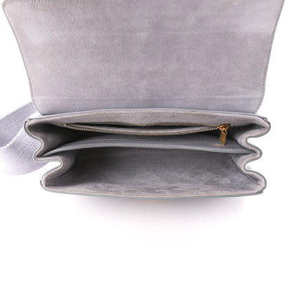Celine Smooth Calfskin Teen Soft 16 Shoulder Bag Light Grey 5 of 15