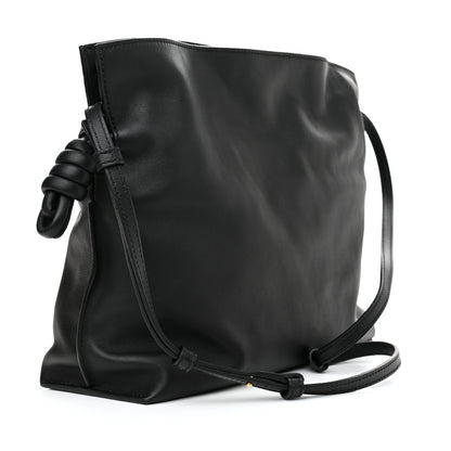 Loewe Calfskin Small Flamenco Knot Bag Black 3 of 14