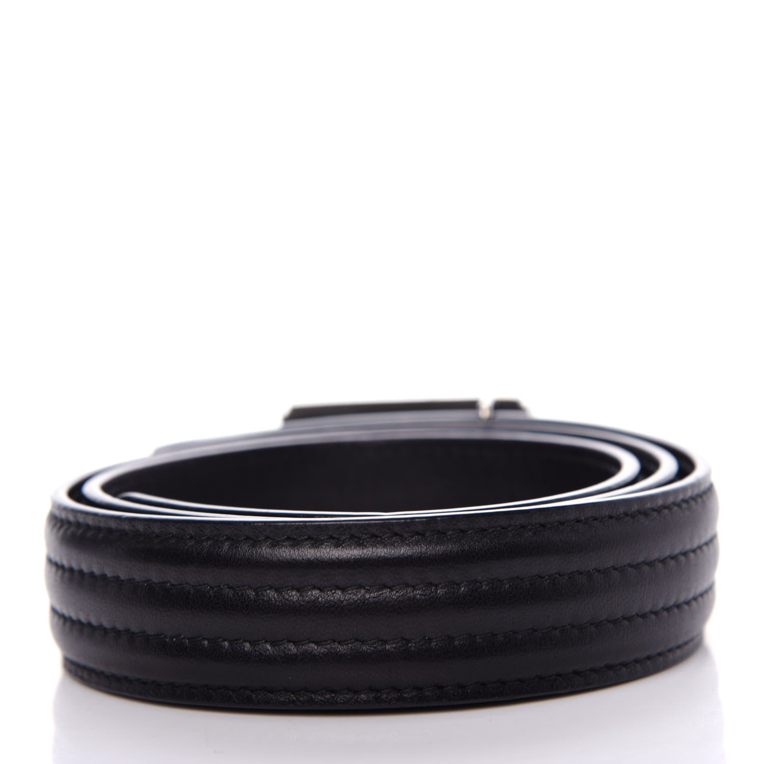 Chanel Calfskin CC Boy Belt 75 30 Black 2 of 6
