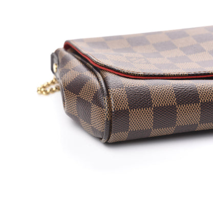 Louis Vuitton Damier Ebene Favorite MM 8 of 10