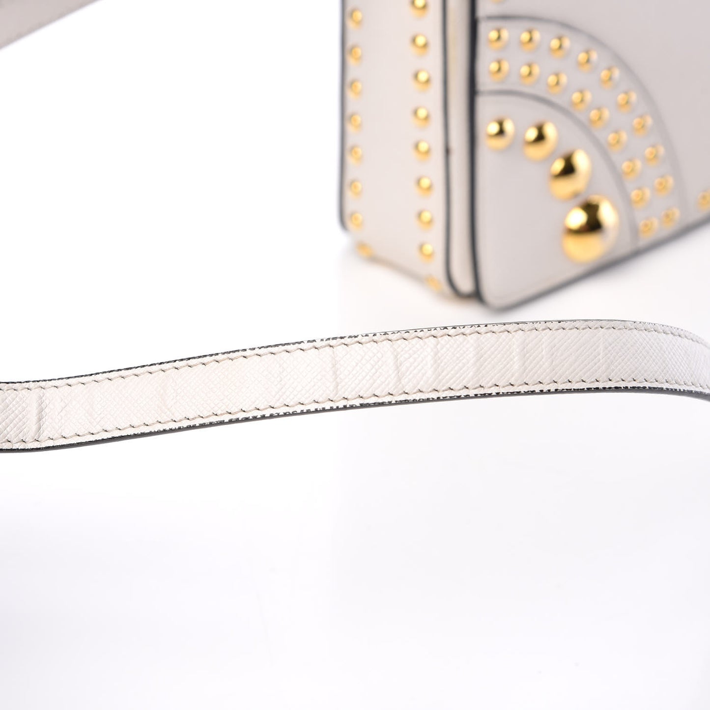 Saffiano Sound Studded Hobo Talco