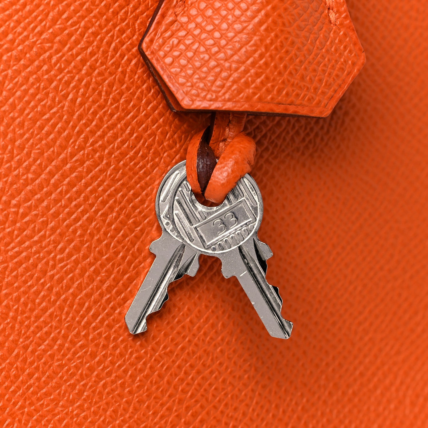 Hermes Epsom Birkin 35 Orange 29 of 34