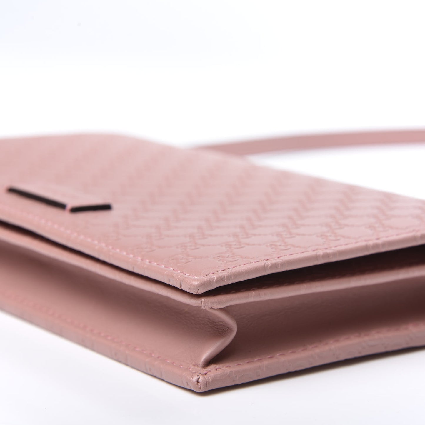 Microguccissima Crossbody Wallet Soft Pink