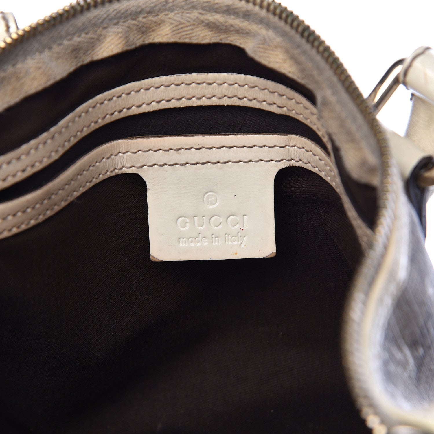 Gucci GG Plus Monogram Medium Joy Boston Off White 7 of 18
