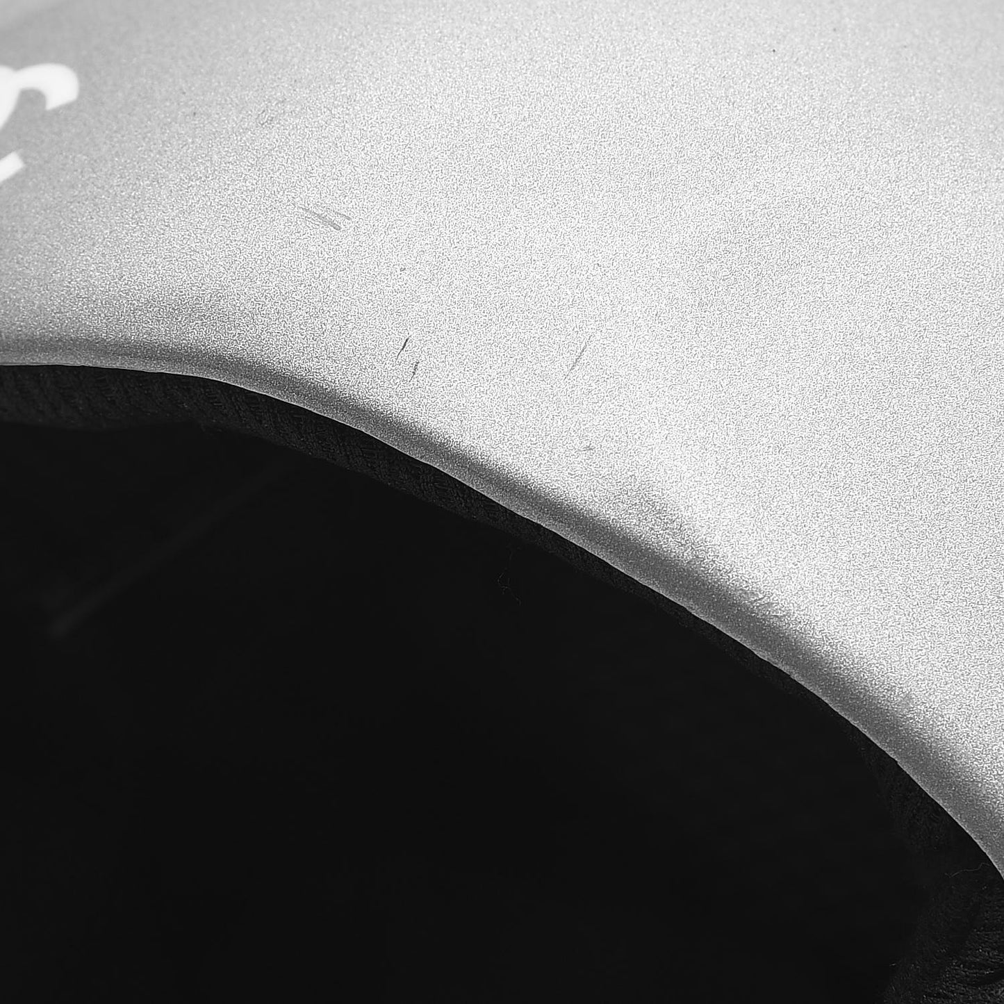 Metallic Ski Helmet Grey