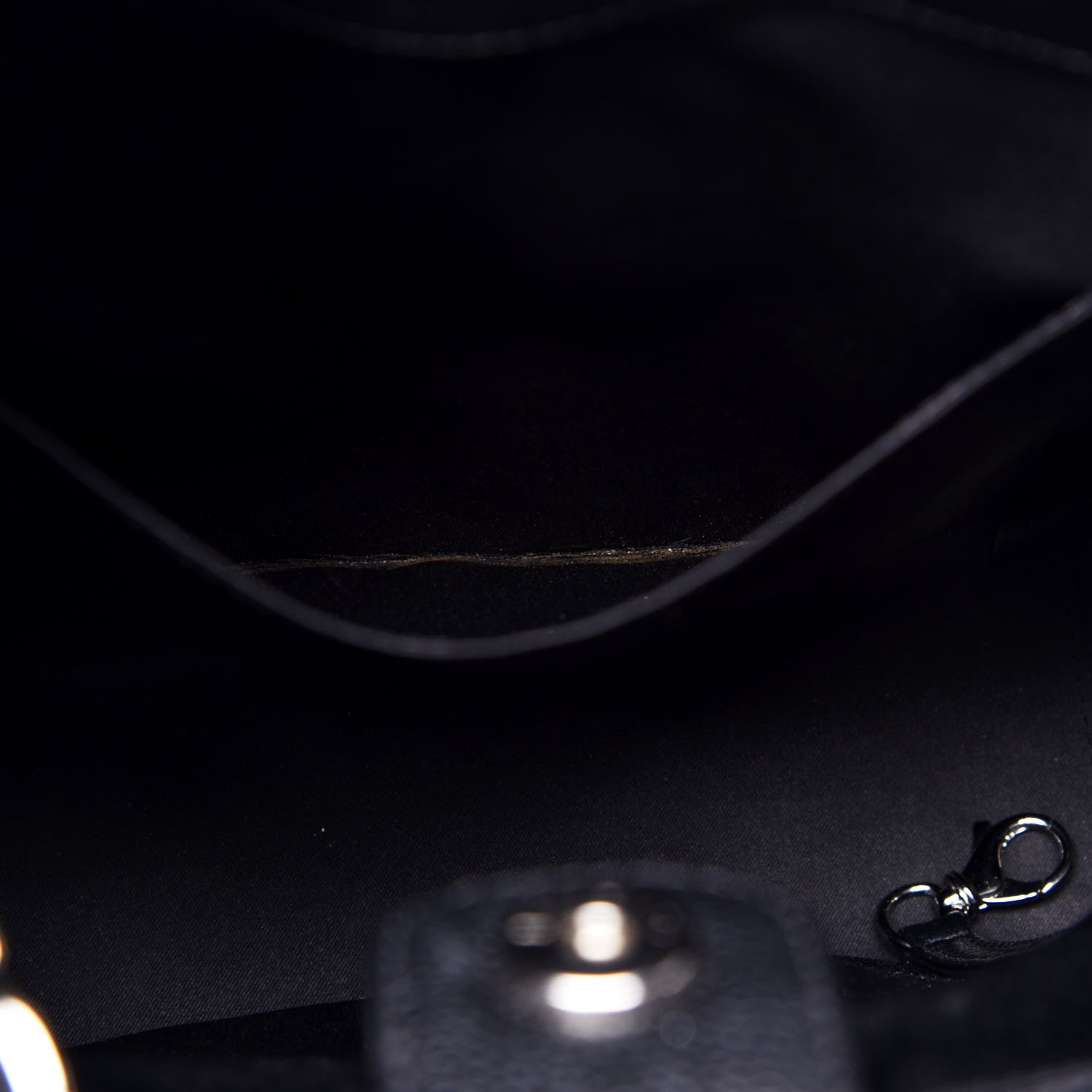 Chanel Caviar Quilted Petit Shopping Tote PST Black 10 of 10