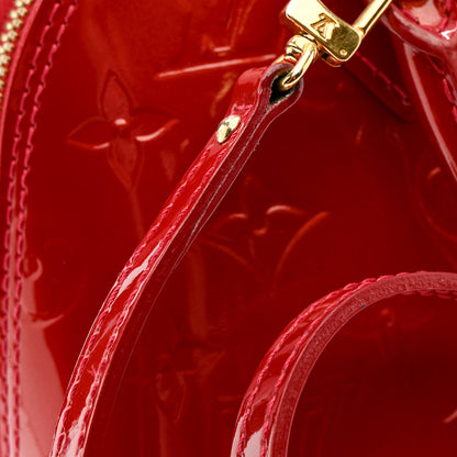 Louis Vuitton Vernis Alma BB Pomme D'Amour 14 of 15