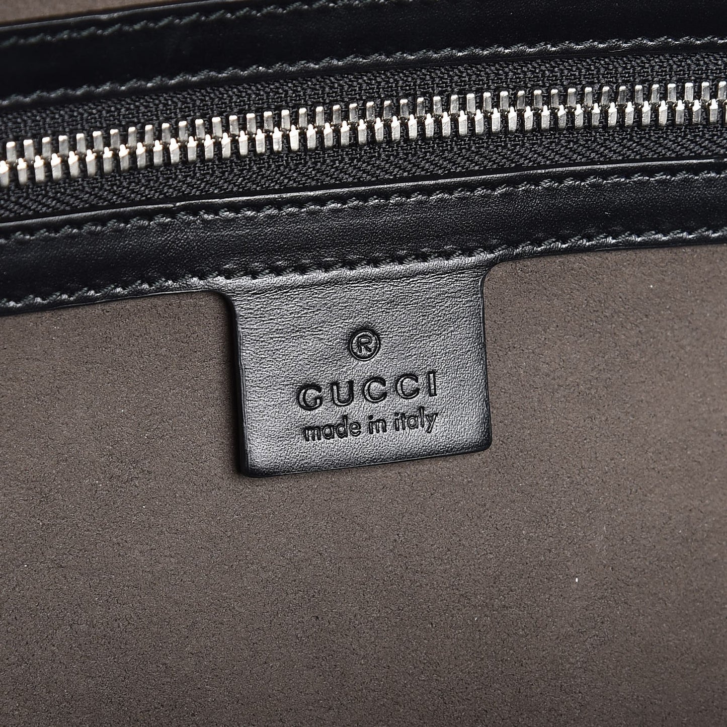 Guccissima Signature Large Duffle Black