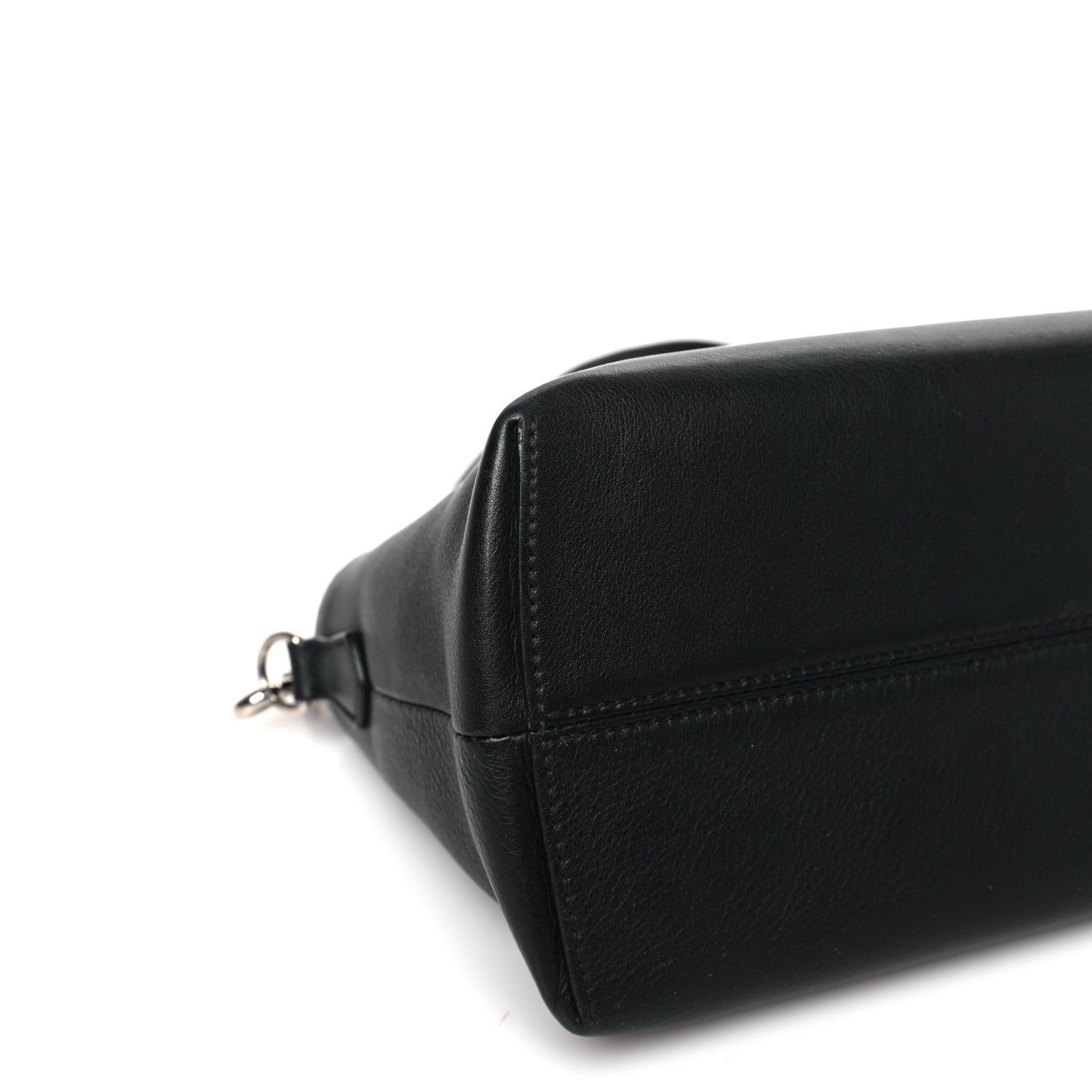 Fendi Vitello Dolce Medium By The Way Boston Bag Black 8 of 9