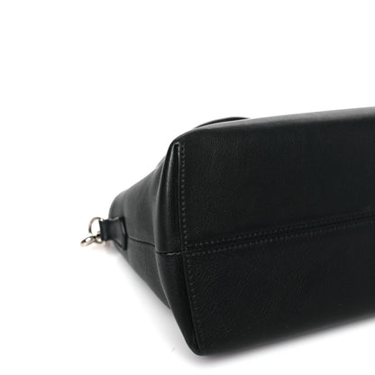 Fendi Vitello Dolce Medium By The Way Boston Bag Black 8 of 9