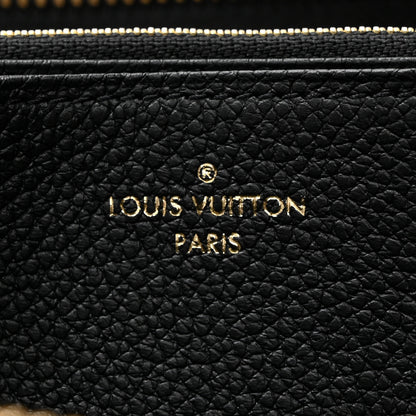 Louis Vuitton Empreinte Monogram Giant Zippy Wallet Black Beige 6 of 8