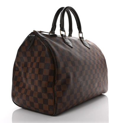 Louis Vuitton Damier Ebene Speedy 35 3 of 17