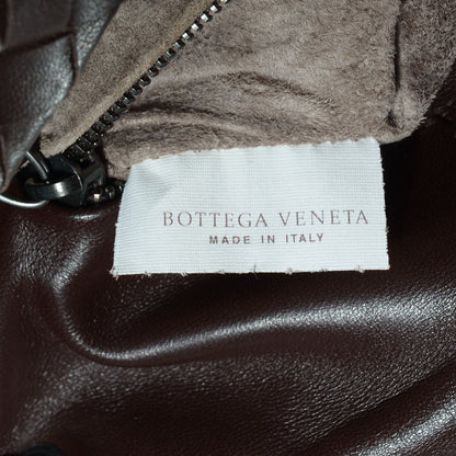Bottega Veneta Nappa Intrecciato Messenger Bag Ebano 7 of 8