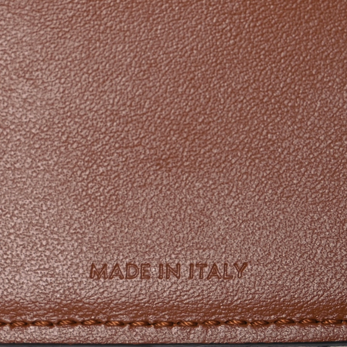 Shiny Smooth Lambskin Small Triomphe Wallet Tan
