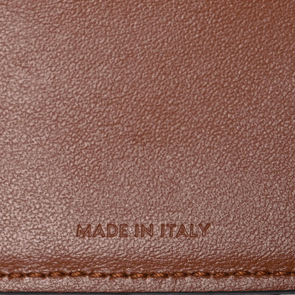 Celine Shiny Smooth Lambskin Small Triomphe Wallet Tan 10 of 16
