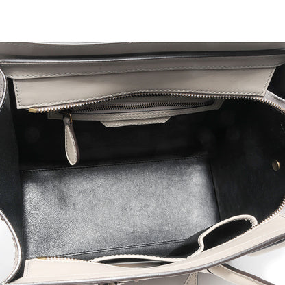 Celine Python Smooth Calfskin Micro Luggage Pearl 8 of 8