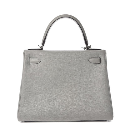 Hermes Togo Kelly Retourne 28 Gris Mouette 4 of 40
