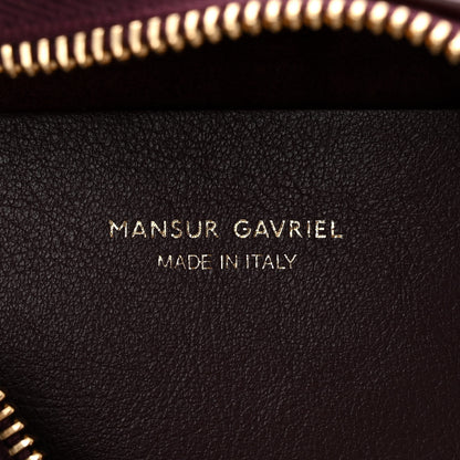 Mansur Gavriel Calfskin Maxi Candy Hobo Bag Plum 6 of 11