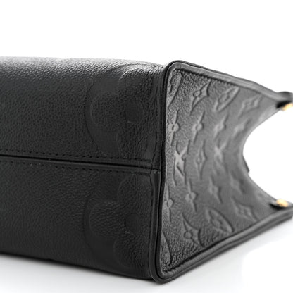 Louis Vuitton Empreinte Monogram Giant Onthego PM Black 9 of 10