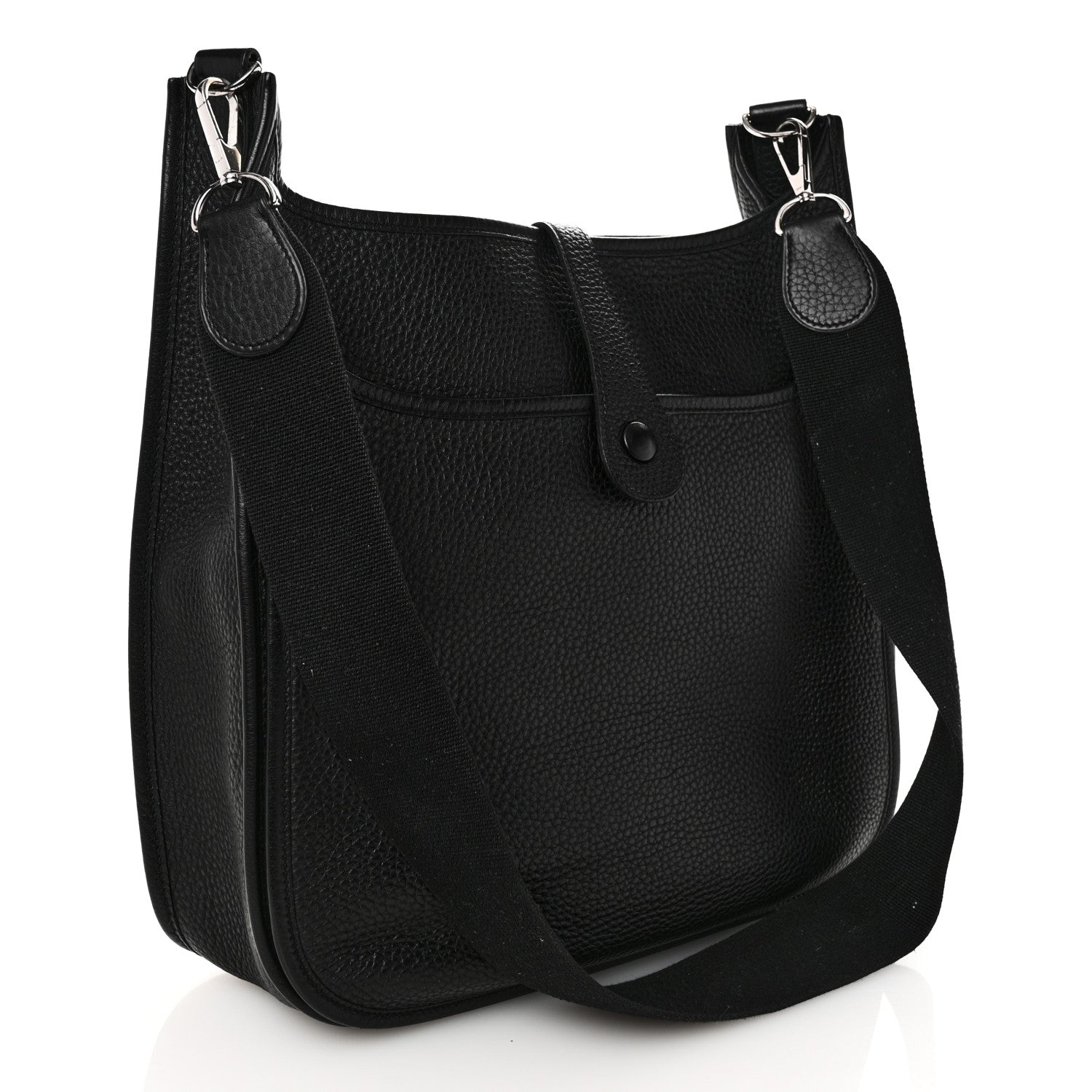 Hermes Taurillon Clemence Evelyne III GM Black 3 of 10