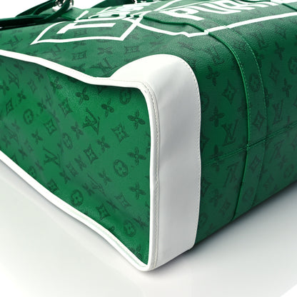 Louis Vuitton Vintage Monogram Everyday LV Cabas Zippe GM Green 7 of 8