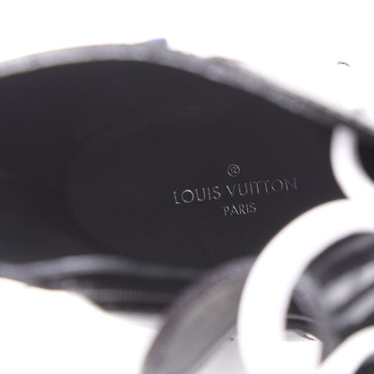 Louis Vuitton Patent Calfskin Monogram LV Black Heart Star Trail Ankle Boots 37.5 Black 8 of 8
