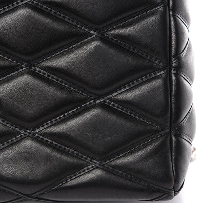 Louis Vuitton Lambskin Malletage GO-14 MM Black 7 of 13