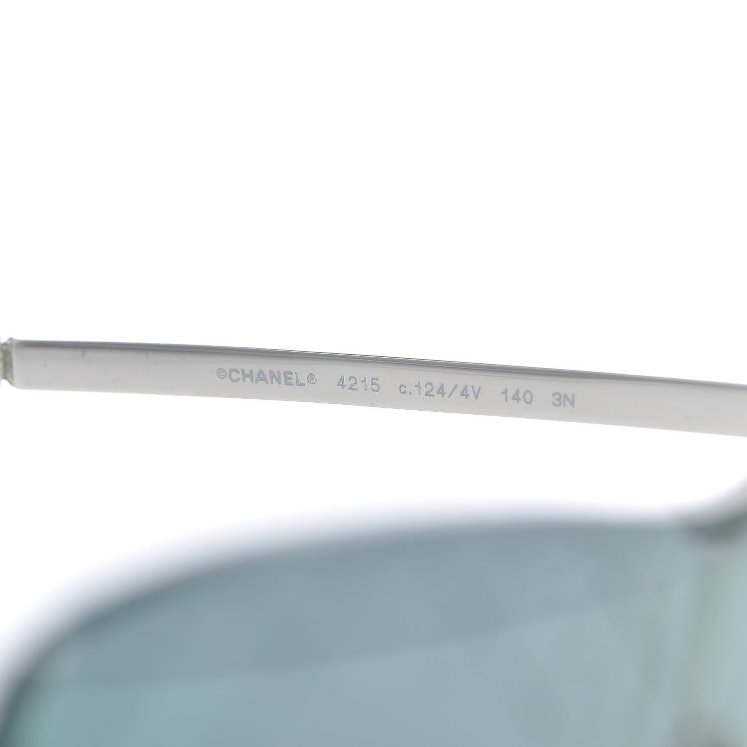 Chanel Shield Runway Sunglasses 4215 Silver Purple 5 of 9