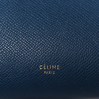 Celine Grained Calfskin Mini Belt Bag Indigo 7 of 11