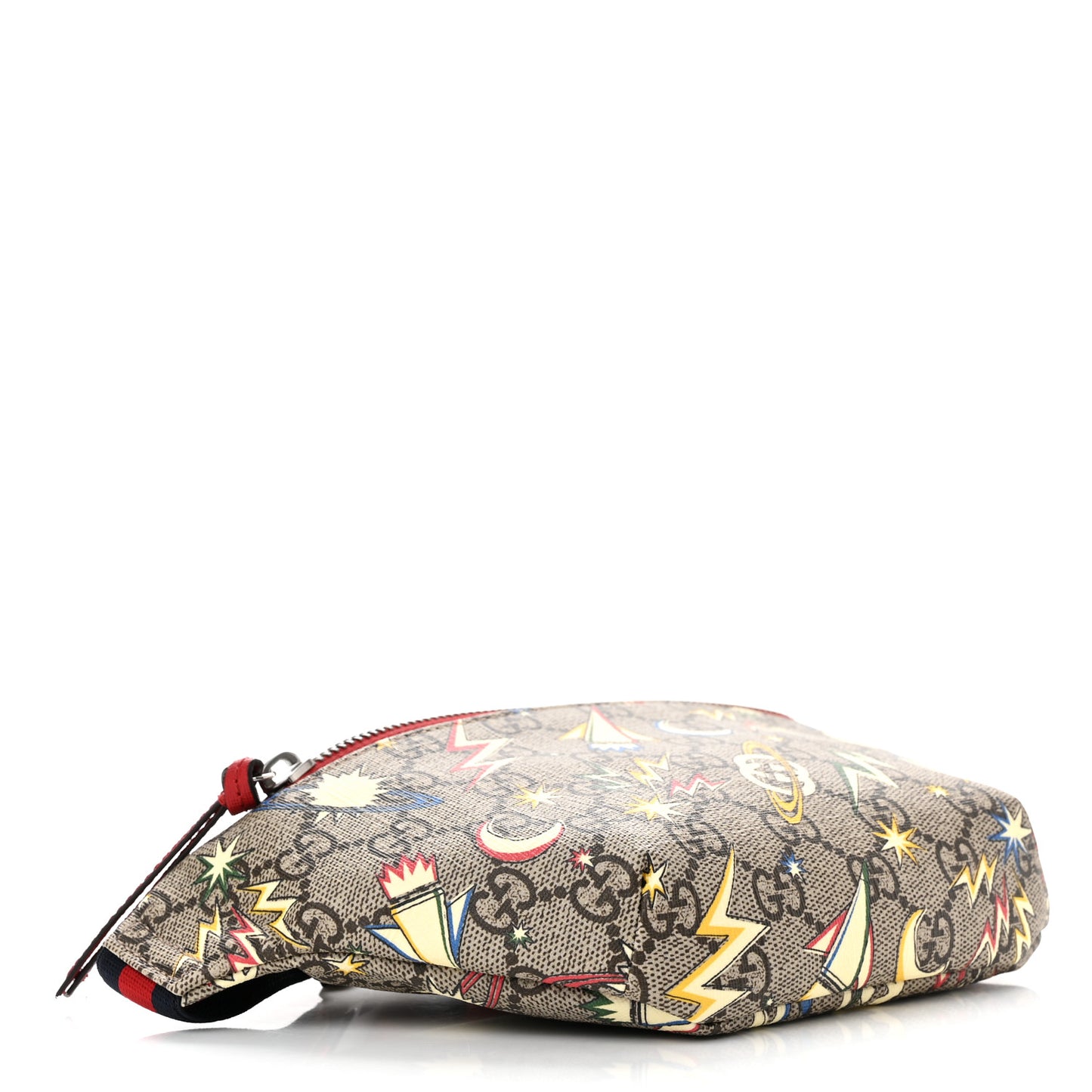 GG Supreme Monogram Childrens Space Print Belt Bag Multicolor