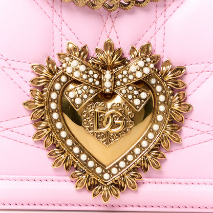 Dolce & Gabbana DOLCE GABBANA Calfskin Medium Devotion Crossbody Candy 8 of 11