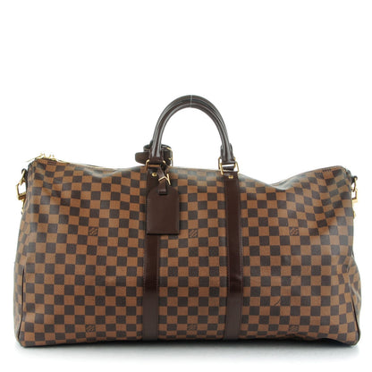 Louis Vuitton Damier Ebene Keepall Bandouliere 55 1 of 8