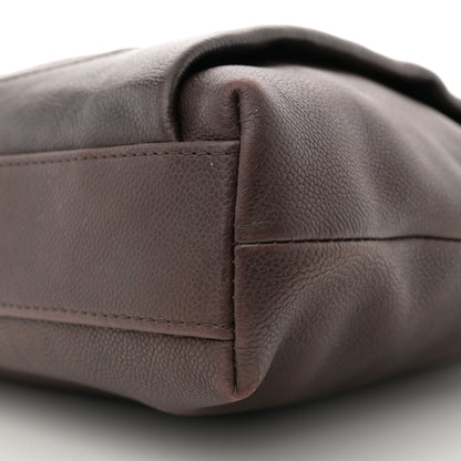 Chanel Caviar Large CC Tuck Tote Brown 10 of 10