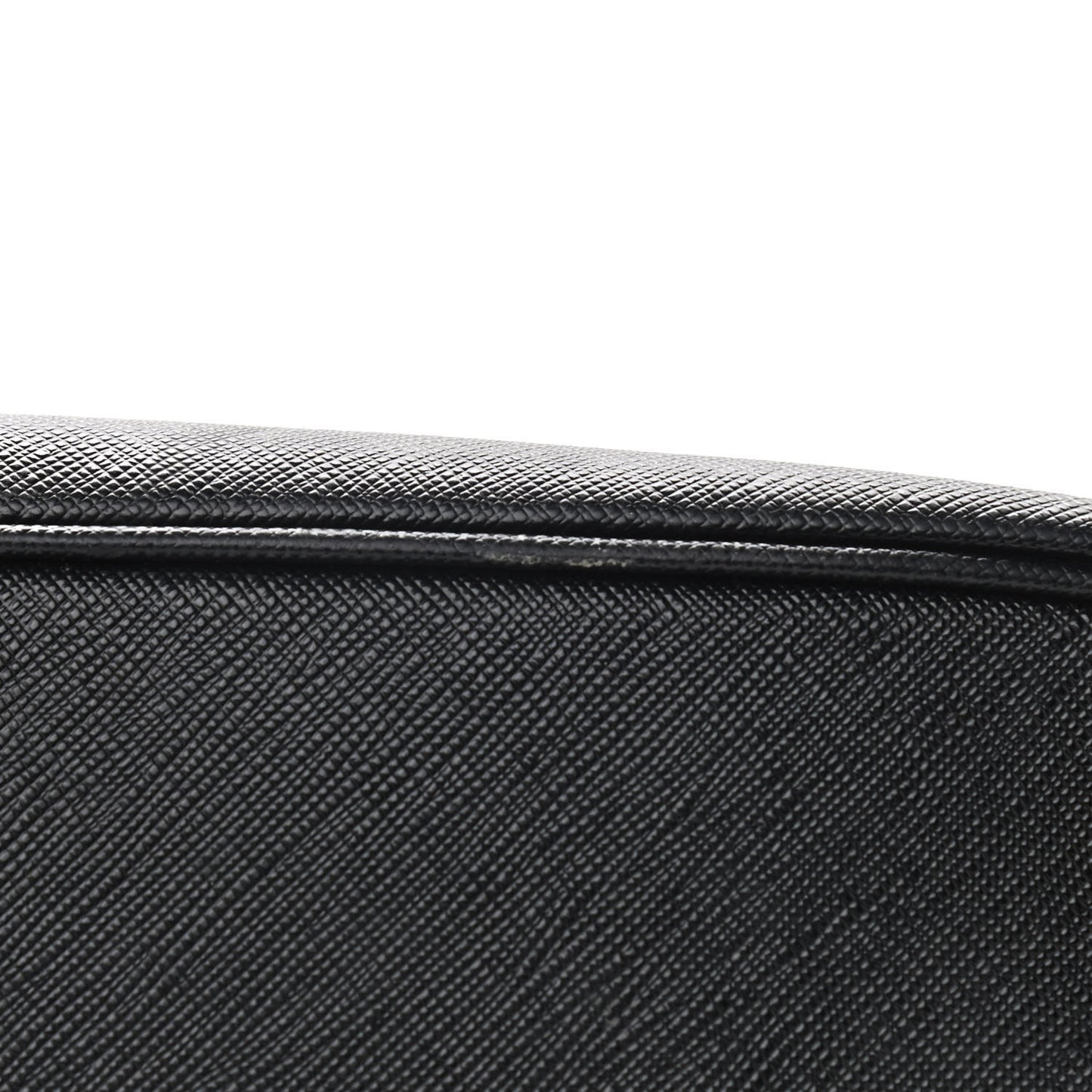 Saffiano Small Galleria Double Zip Tote Black
